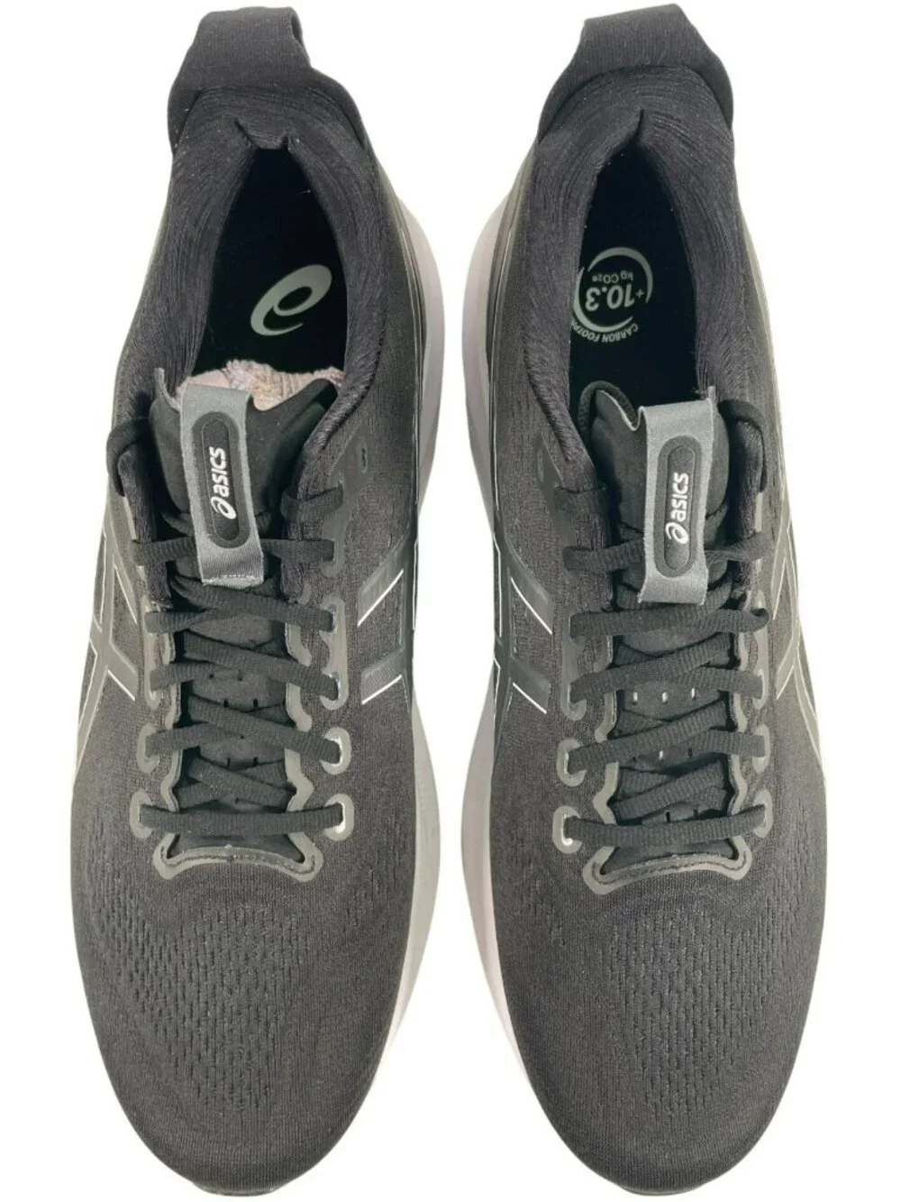 ASICS Gel-Cumulus 28 Running Athletic Shoes Black/White Men's Size 16 Wide NEW